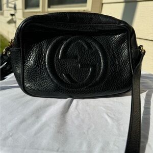 Black Gucci SoHo Disco Crossbody Bag
